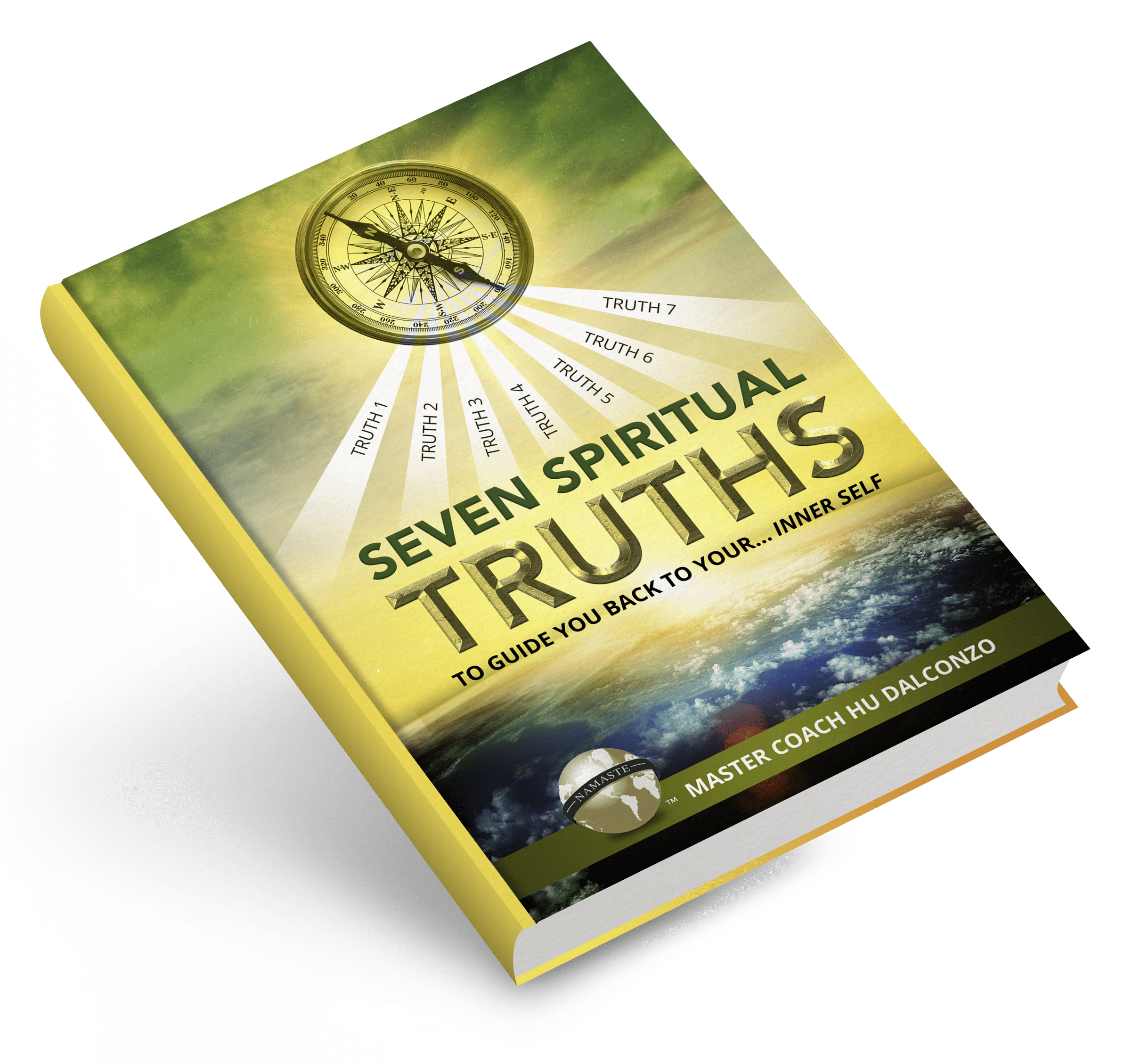 Seven Spiritual Truths- Book on Angle Mockup Seven Spiritual Truths- Book on Angle Mockup
